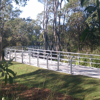 Lagoon Creek Cycle Bridge